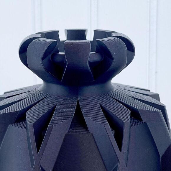 Modern Vase, The Jari Vase, Flower Vase, Bookshelf Table Decor - Picture 5 of 10